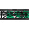 Pakistan Flag Distressed K95 RGB PLATINUM Mechanical Gaming Keyboard Skin